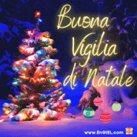 GIF Buona Vigilia di Natale