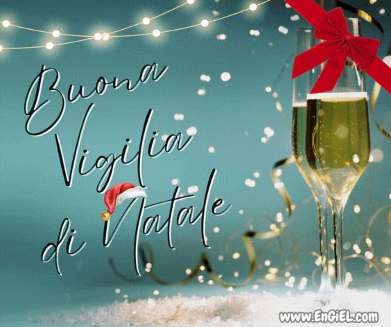 GIF Buona Vigilia di Natale